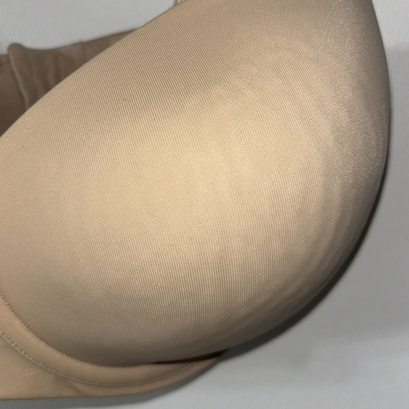 Cacique Lightly Lined Multi-Way Strapless Bra Tan Nude Beige Underwire Size 38G - Picture 5 of 5